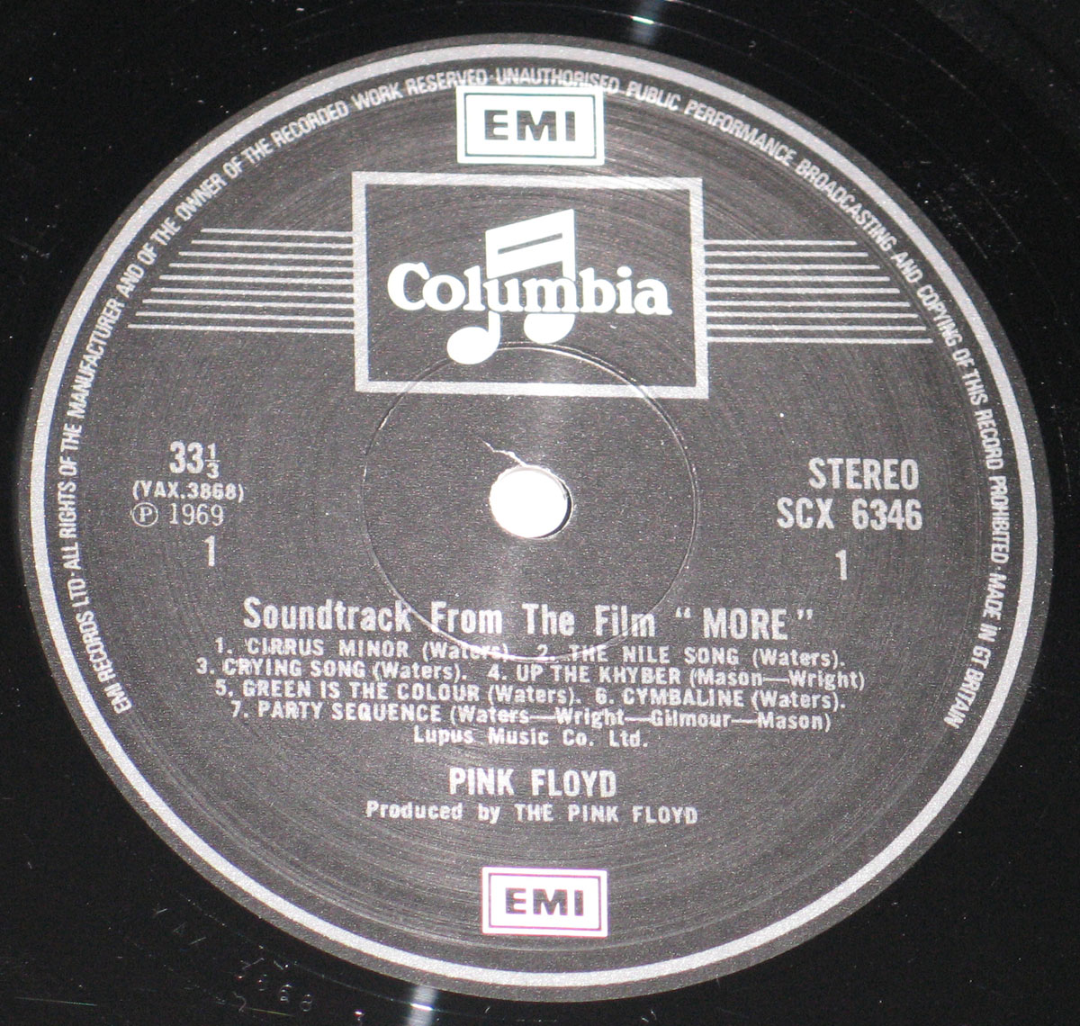 High Resolution Photo #3 PINK FLOYD More GB5 